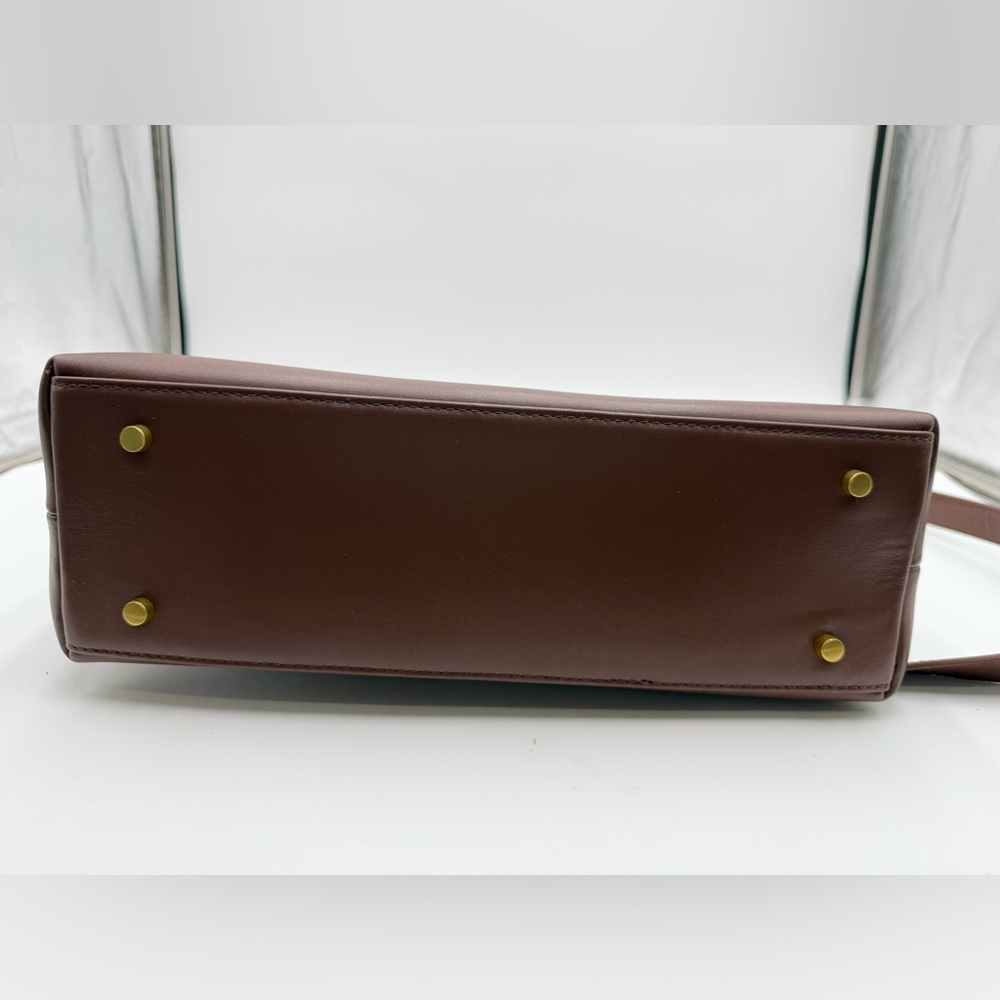 R.Riveter ELEANOR TOTE Chocolate Leather - Picture 8 of 10